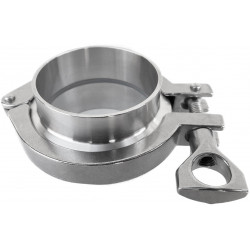 CLAMP 51 ZŁĄCZE KWASOODPORNE NIERDZEWNE Tri-Clamp DN50 / 52mm TC