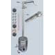 Destillateur, Edelstahlbrenner SMS 30 liter auf einem 50-Millimeter-Rohr - für gas
