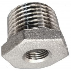 Redukcja nierdzewna GZ/GW 1/4" na 1/8 gwintowana