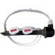2 / 2kW DOUBLE HEATER WITH A CABLE FOR A STAINLESS DISTILLATOR WITH A COVER