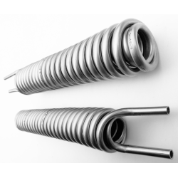 SPIRALA PODWÓJNA 101 WĘŻOWNICA DESTYLATOR NIERDZEWNA 2J rurka 10mm