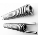 SPIRALA PODWÓJNA 101 WĘŻOWNICA DESTYLATOR NIERDZEWNA 2J rurka 10mm