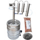 DESTYLATOR KOLUMNA 120 KEG 50 L BIMBER ZIMNE PALCE WHYSY GAZ POT-STILL