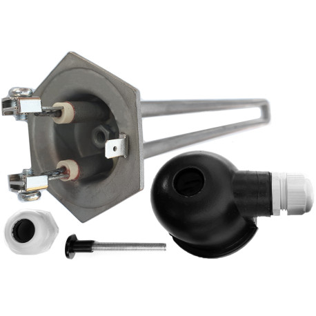 SINGLE HEATER 2000W 5/4 TO THE DISTILLATOR, BOILER WITH SHIELD