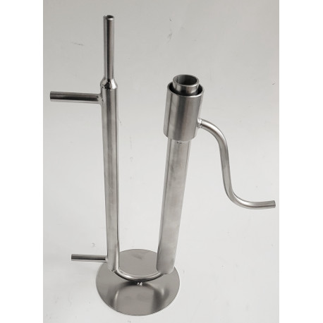 PAPUGA NIERDZEWNA z chłodnicą - płynny pomiar mocy alkoholu w destylacie 