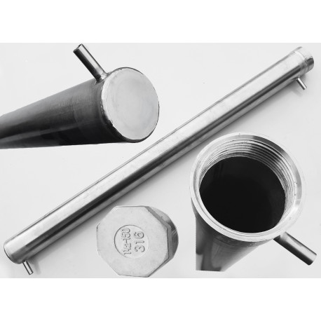 KOHLEFILTER RUND FLUSS AKTIVER DESTILLATOR FÜR 1,5 L