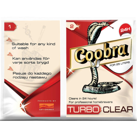 SuperKlar 24h KLARUJE BIMBER PIWO WINO KLAR Coobra Biały