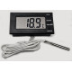Termometr z sondą do wędzarni gotowania alarm Duży do 300 stopni Destylator