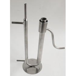 PAPUGA NIERDZEWNA z chłodnicą - płynny pomiar mocy alkoholu w destylacie 