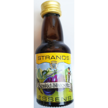 Dressing STRANDS MIT BESKIDZKA PLUM TASTE - 25 ml. auf 0,75 ml. Wodka.