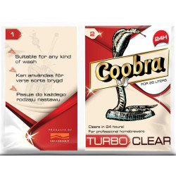 SuperKlar 24h KLARUJE BIMBER PIWO WINO KLAR Coobra Biały