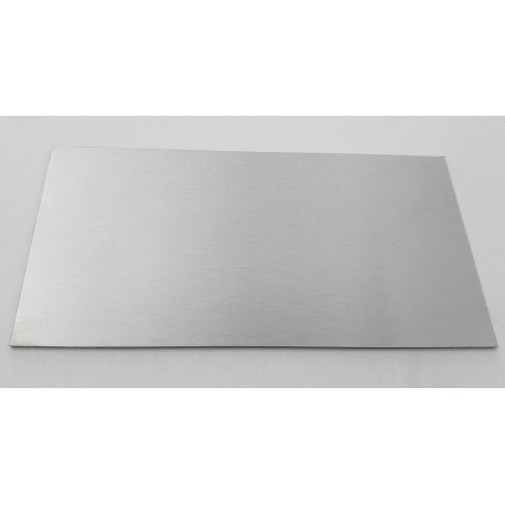 BLACHA NIERDZEWNA 20x20CM KWASOODPORNA 316L INOX 2MM POŁYSK