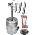 DESTYLATOR KOLUMNA 120 KEG 50 L BIMBER ZIMNE PALCE WHYSY GAZ
