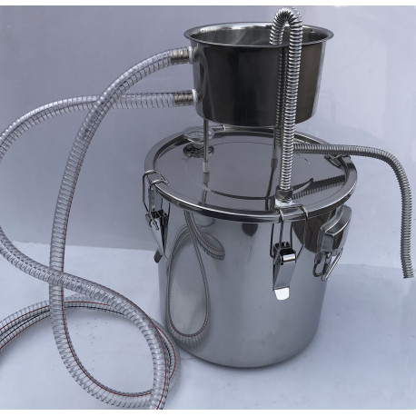 DESTYLATOR MAŁY Zwinny 20L do bimberku smakówek i jako gąsior 