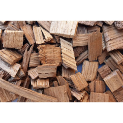 Flakes, oak chips lightly toasted light - portion for 1 liter