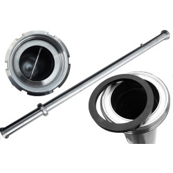 Kolumna rektyfikacyjna do destylacji 76 mm na złączu SMS - 120 cm