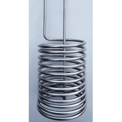 SPIRALA Chłodnica Nierdzewna do Wyrobu Piwa Zacieru spirala z rurki 8mm 1J 150