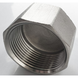 Zaślepka z nakrętką nierdzewna GW 3/4" kwasówka korek