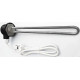 SINGLE HEATER 2000W 5/4 TO THE DISTILLATOR, BOJLER STAINLESS with shield and wiring.