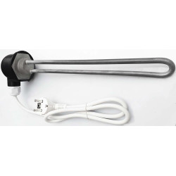 SINGLE HEATER 2000W 5/4 TO THE DISTILLATOR, BOJLER STAINLESS with shield and wiring.