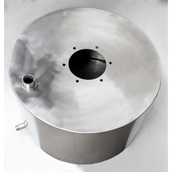 Zbiornik nierdzewny 100L litrowy do filtra, do filitra naczynie na destylator,