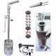 DESTYLATOR CLAMP 50 L NIERDZEWNY NA RURZE 50 na złączu CLAMP
