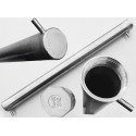 KOHLEFILTER RUND FLUSS AKTIVER DESTILLATOR FÜR 1,5 L