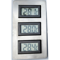 Ramka obudowa POTRÓJNA na Termometr LCD, Destylator