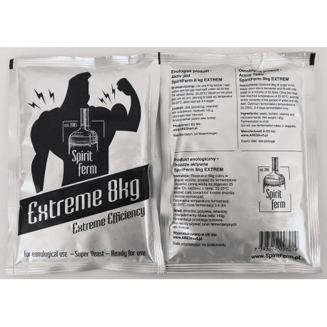 SPIRITFERM EXTREME DROŻDŻE GORZELNICZE 8KG